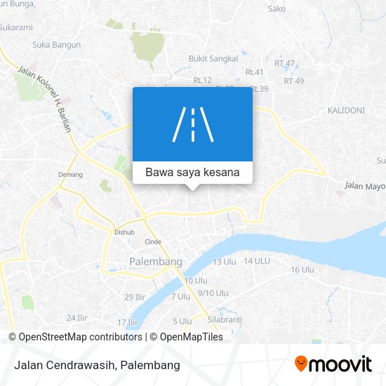 Peta Jalan Cendrawasih