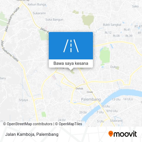 Peta Jalan Kamboja