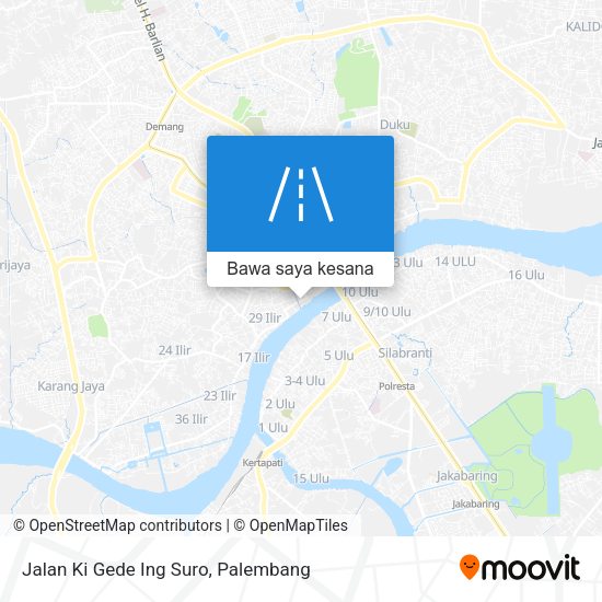 Peta Jalan Ki Gede Ing Suro