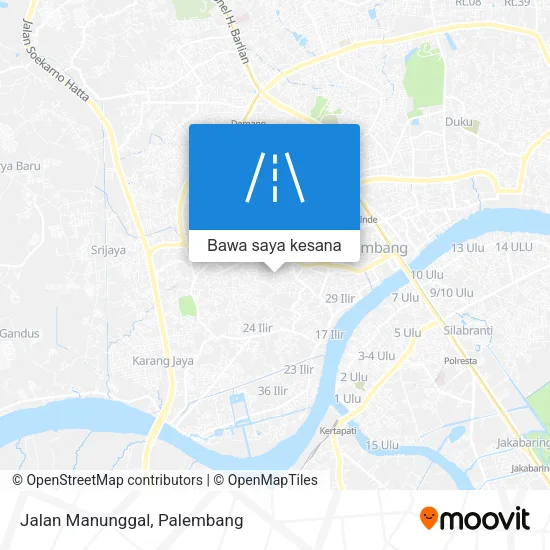 Peta Jalan Manunggal