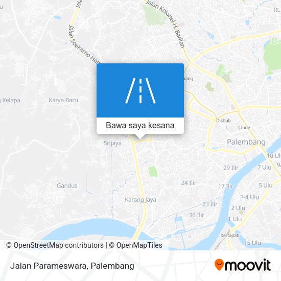 Peta Jalan Parameswara