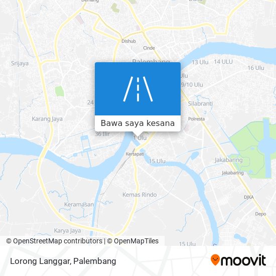 Peta Lorong Langgar