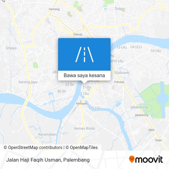 Peta Jalan Haji Faqih Usman