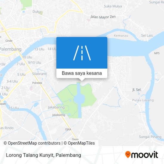 Peta Lorong Talang Kunyit