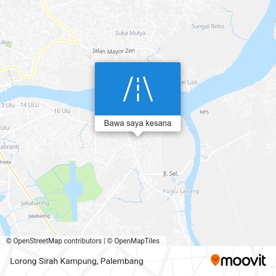 Peta Lorong Sirah Kampung