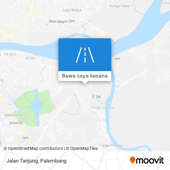 Peta Jalan Tanjung