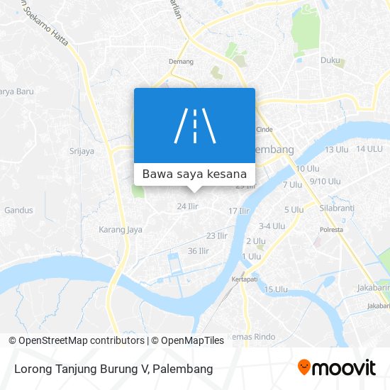 Peta Lorong Tanjung Burung V