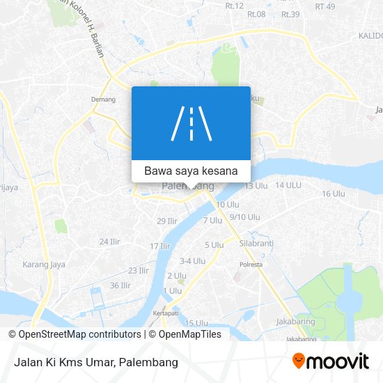 Peta Jalan Ki Kms Umar
