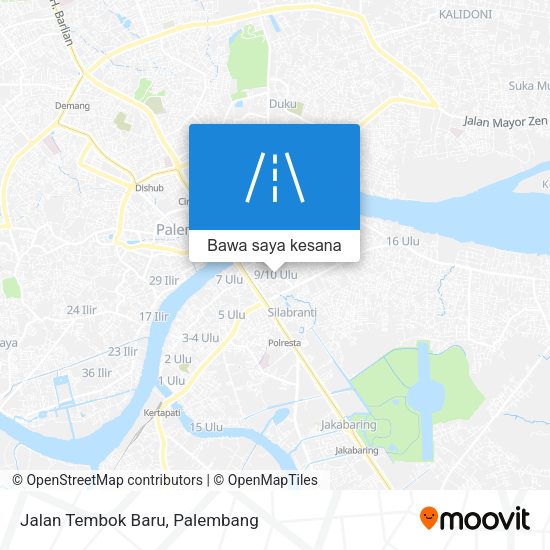 Peta Jalan Tembok Baru