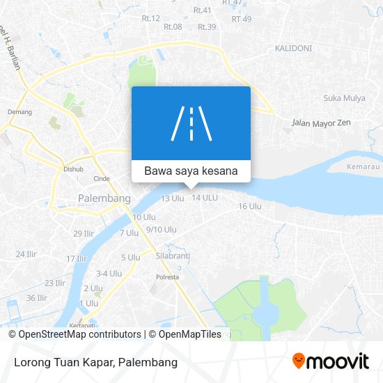 Peta Lorong Tuan Kapar