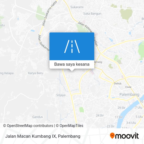 Peta Jalan Macan Kumbang IX