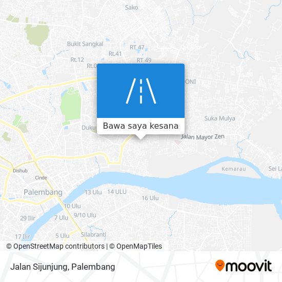 Peta Jalan Sijunjung