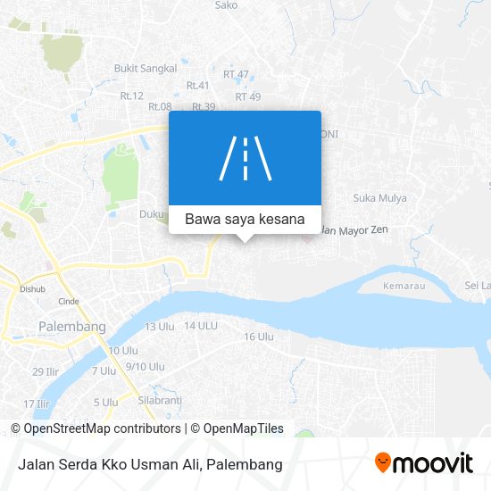 Peta Jalan Serda Kko Usman Ali
