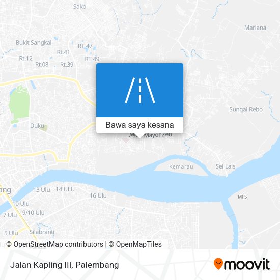 Peta Jalan Kapling III