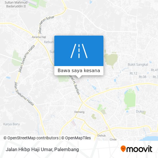 Peta Jalan Hkbp Haji Umar