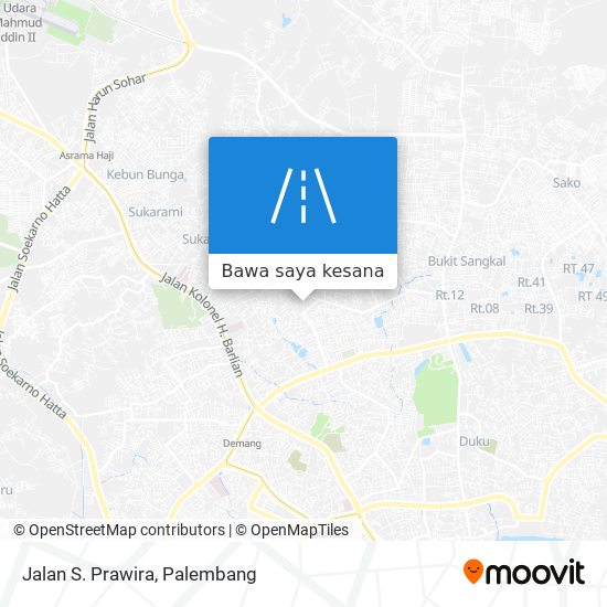 Peta Jalan S. Prawira