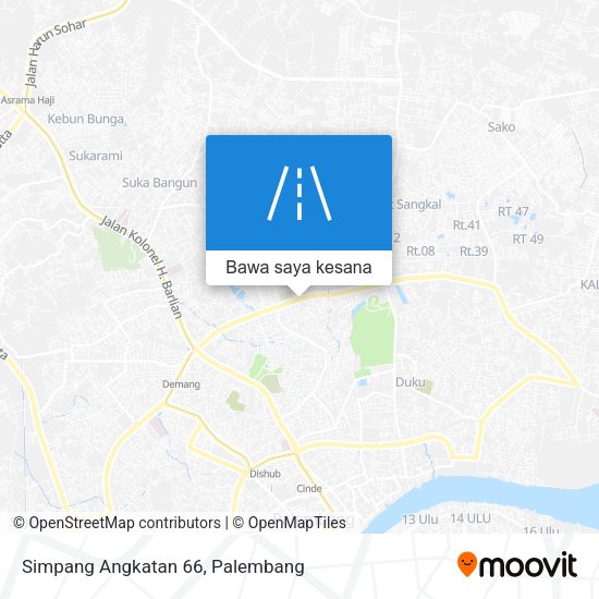 Peta Simpang Angkatan 66