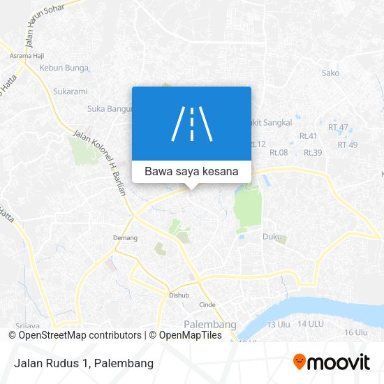 Peta Jalan Rudus 1