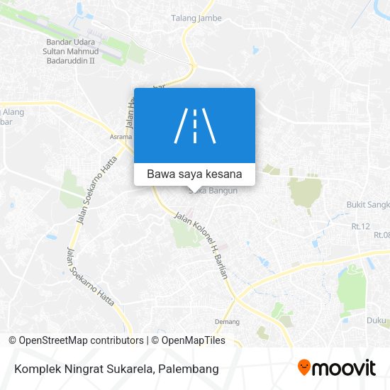 Peta Komplek Ningrat Sukarela