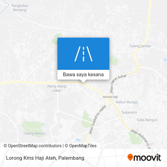Peta Lorong Kms Haji Ateh