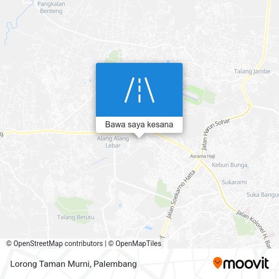 Peta Lorong Taman Murni