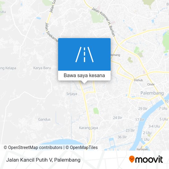 Peta Jalan Kancil Putih V