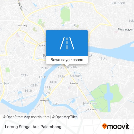 Peta Lorong Sungai Aur