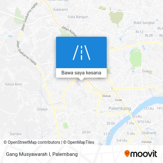Peta Gang Musyawarah I