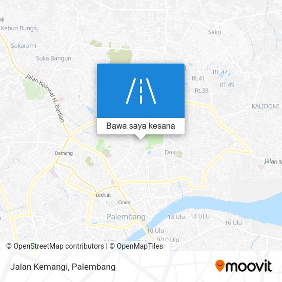 Peta Jalan Kemangi