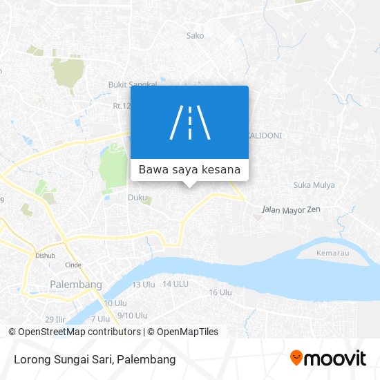 Peta Lorong Sungai Sari