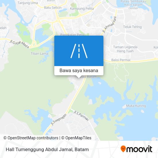 Peta Hall Tumenggung Abdul Jamal