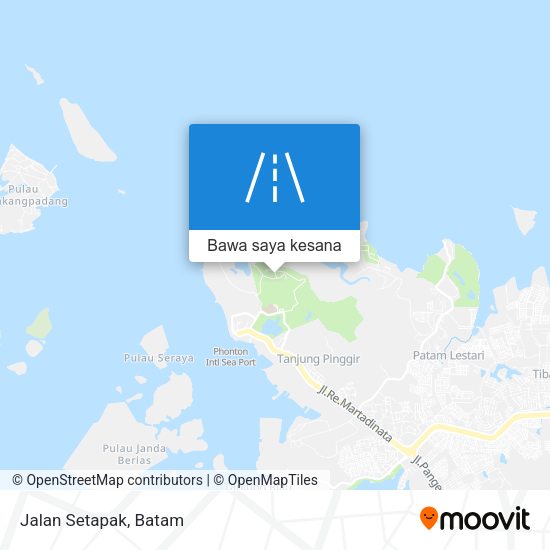 Peta Jalan Setapak