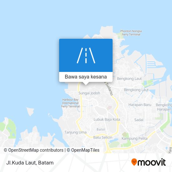 Peta Jl.Kuda Laut