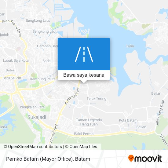 Peta Pemko Batam (Mayor Office)
