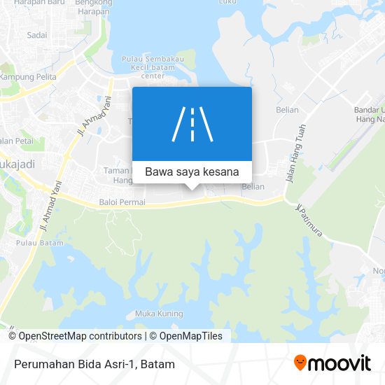 Peta Perumahan Bida Asri-1
