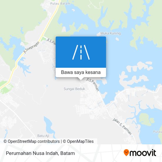 Peta Perumahan Nusa Indah
