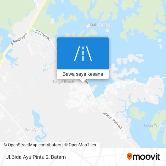 Peta Jl.Bida Ayu Pintu 2