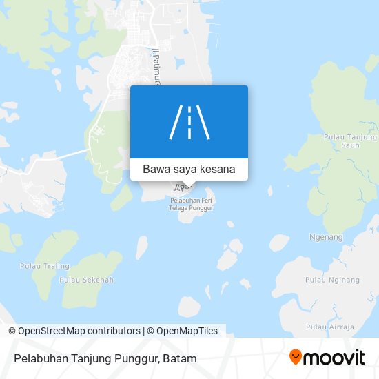 Peta Pelabuhan Tanjung Punggur