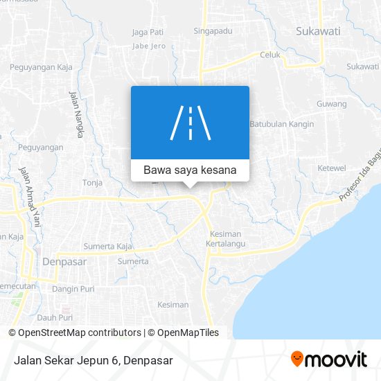 Peta Jalan Sekar Jepun 6