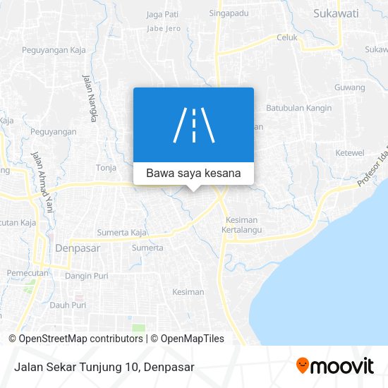 Peta Jalan Sekar Tunjung 10