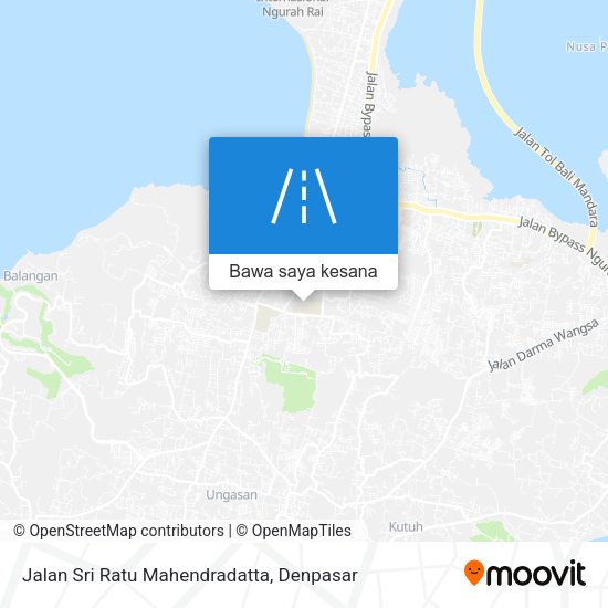 Peta Jalan Sri Ratu Mahendradatta