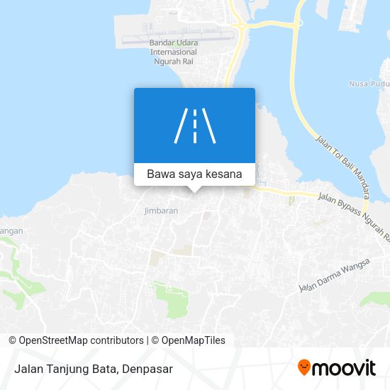 Peta Jalan Tanjung Bata