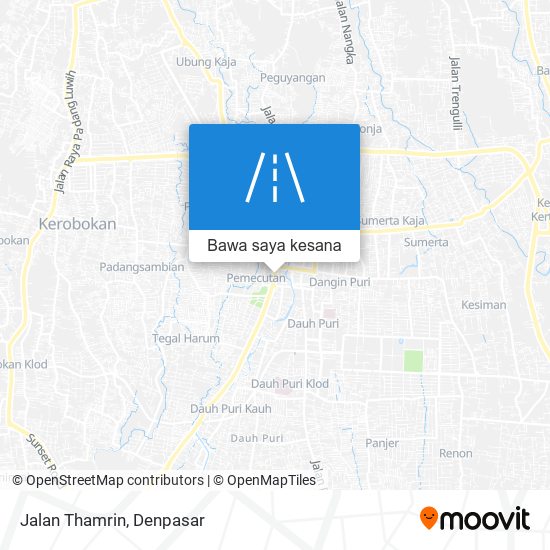 Peta Jalan Thamrin