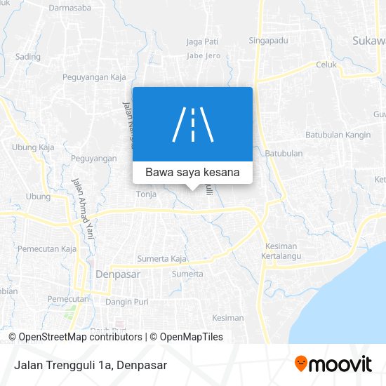 Peta Jalan Trengguli 1a