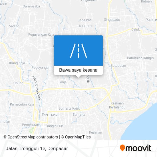 Peta Jalan Trengguli 1e