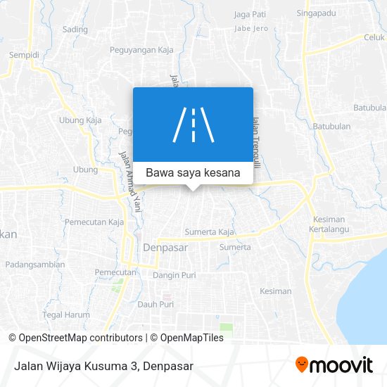 Peta Jalan Wijaya Kusuma 3