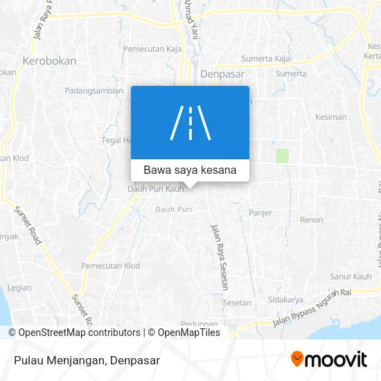 Peta Pulau Menjangan