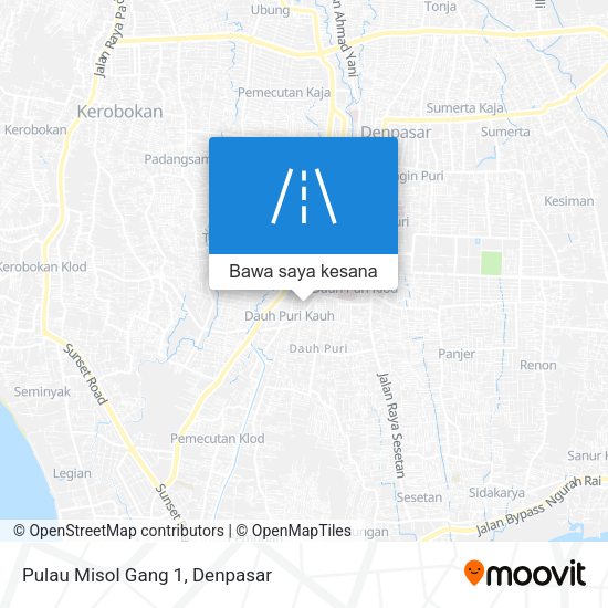 Peta Pulau Misol Gang 1