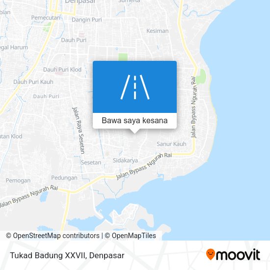 Peta Tukad Badung XXVII