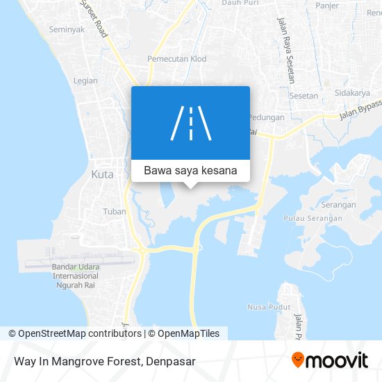Peta Way In Mangrove Forest
